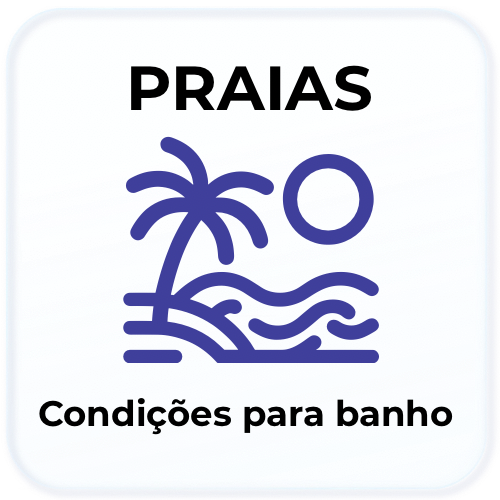 Condições das praias em Bertioga