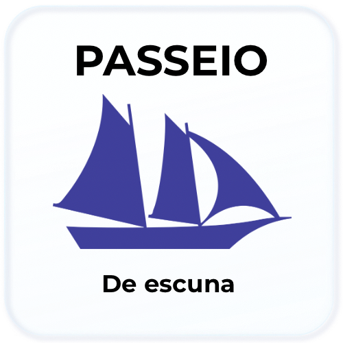 Passeio de escuna pelo Canal de Bertioga